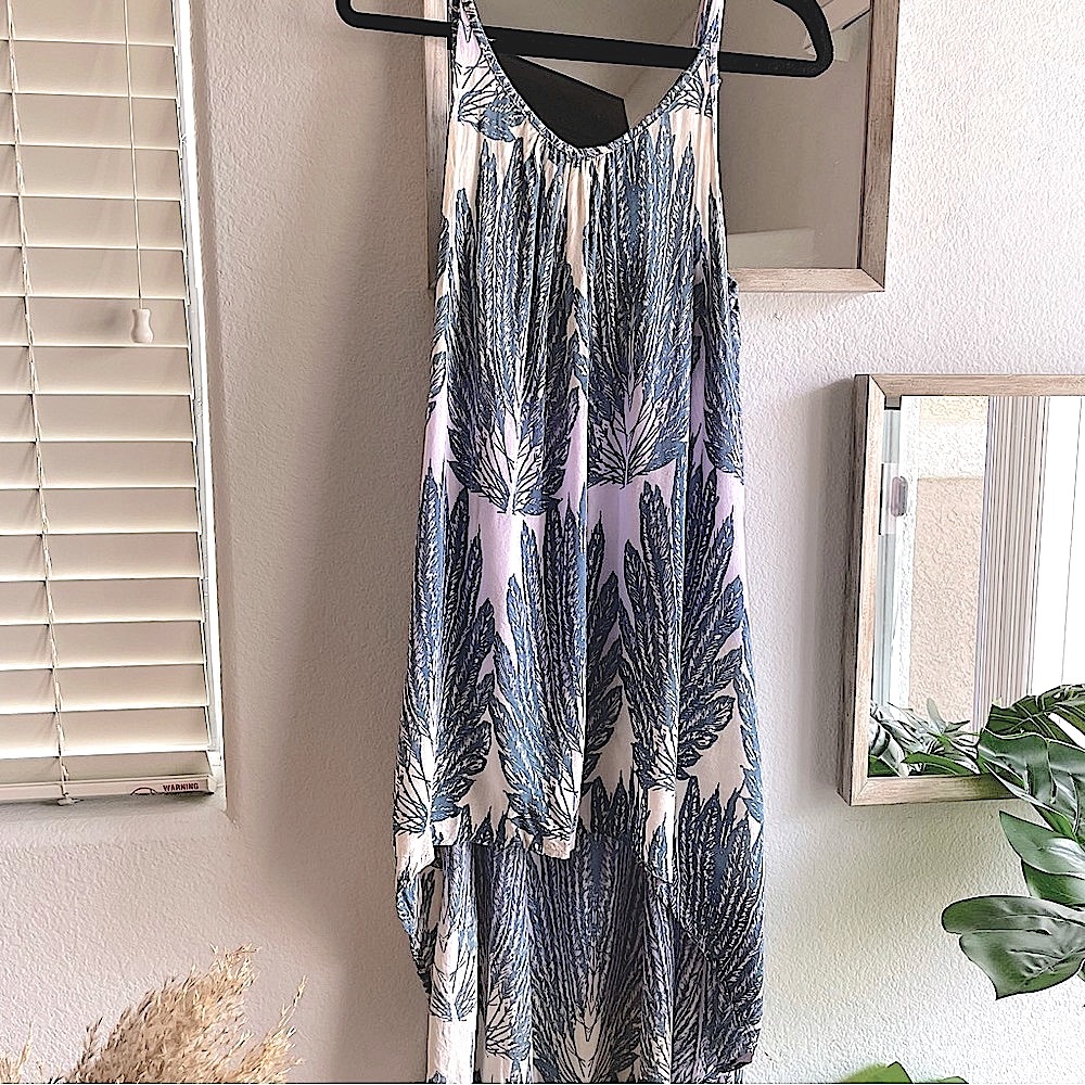 BALI QUEEN 👑 asymmetrical, floral dress/cover-up